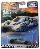 Mattel Hot Wheels Boulevard Ford GT, Gray
